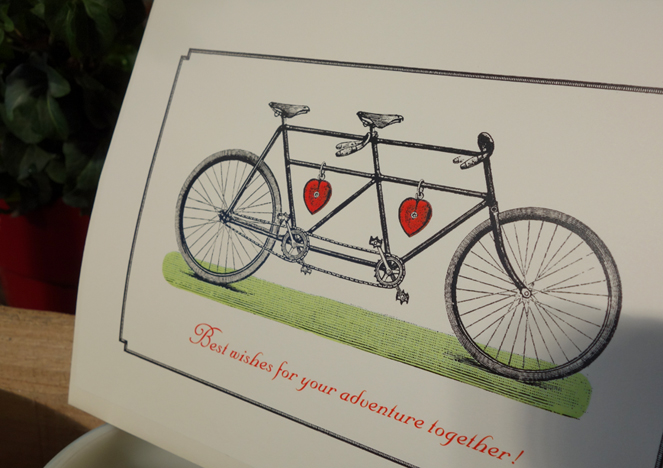 Just Married Greeting Card Boulder Colorado