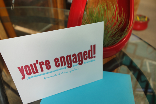 Engagement Cards Boulder Colorado