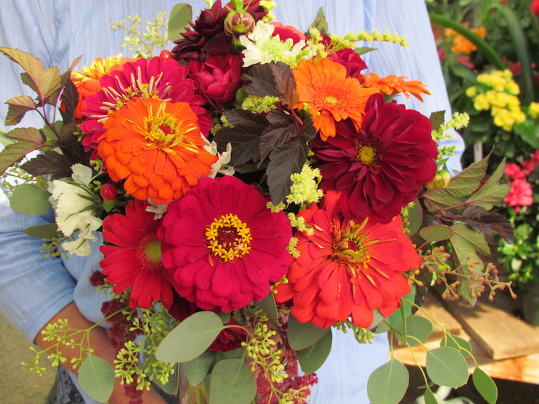 Wedding flowers from Sturtz and Copeland in Boulder CO