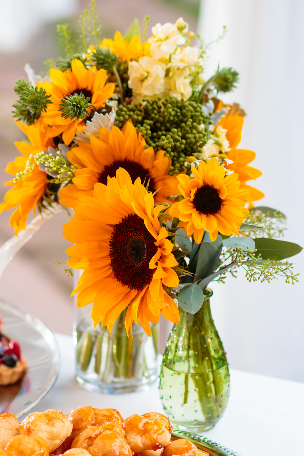 Sunflower Centerpieces