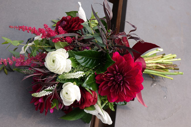 Dahlias and Ranuncules at Sturtz and Copeland
